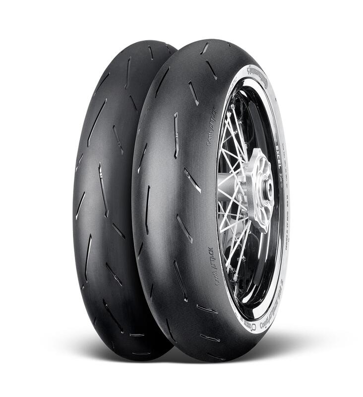 CONTINENTAL Reifen CONTIATTACK SM 2 160/60 R 17 M/C 69H TL