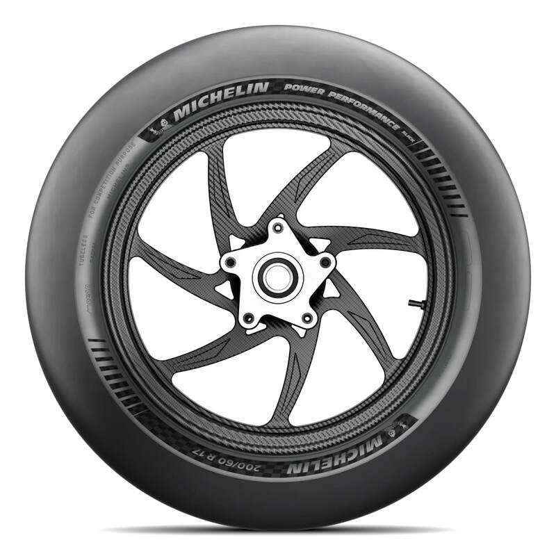MICHELIN Reifen POWER PERFORMANCE SLICK SOFT 200/55 R 17 NHS MI TL