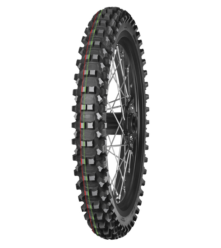 MITAS Reifen TERRA FORCE-MX MH 60/100-14 29M TT MEDIUM HARD TERRAIN RED GREEN NHS