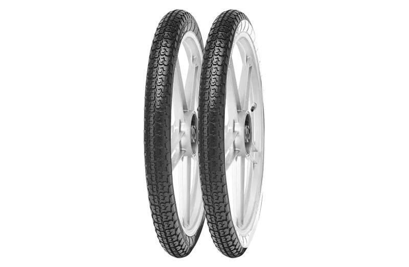 MITAS Reifen B-4 WW Flancs Blancs 2 1/4-17 (2.25-17) 39J TT