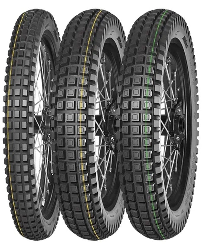 MITAS Reifen ENDURO HYBRID 120/100-18 (4.00-18) 68P TL/TT SUPER LIGHT GREEN M+S
