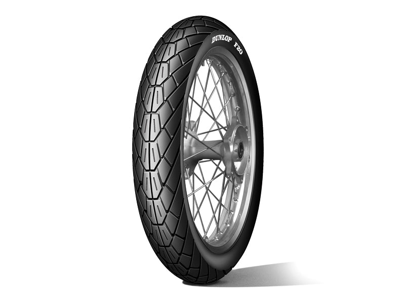 DUNLOP Reifen F20 WLT Weißen Buchstaben 110/90-18 M/C 61V TL