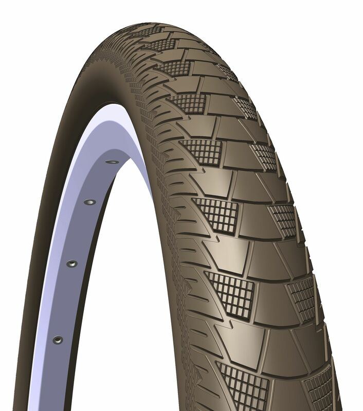 MITAS Tyre Cityhopper V99 28X2.0 Brown