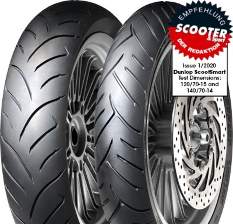 DUNLOP Reifen SCOOTSMART 90/80-16 M/C 51S TL