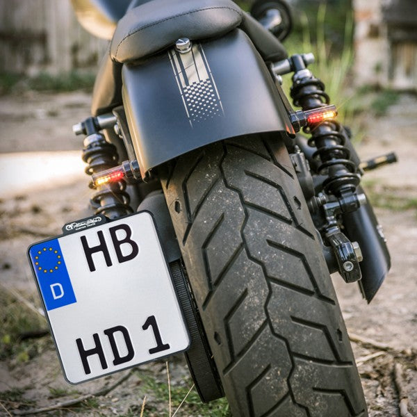 HeinzBikes WINGLETS 3in1 BLINKER, Schwarz