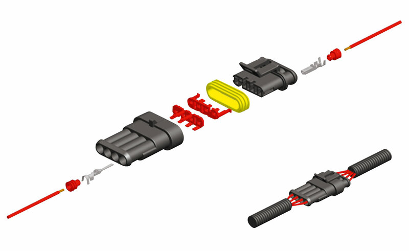 BIHR Klemme weiblich Ø 0,85 mm²/1,25 mm²