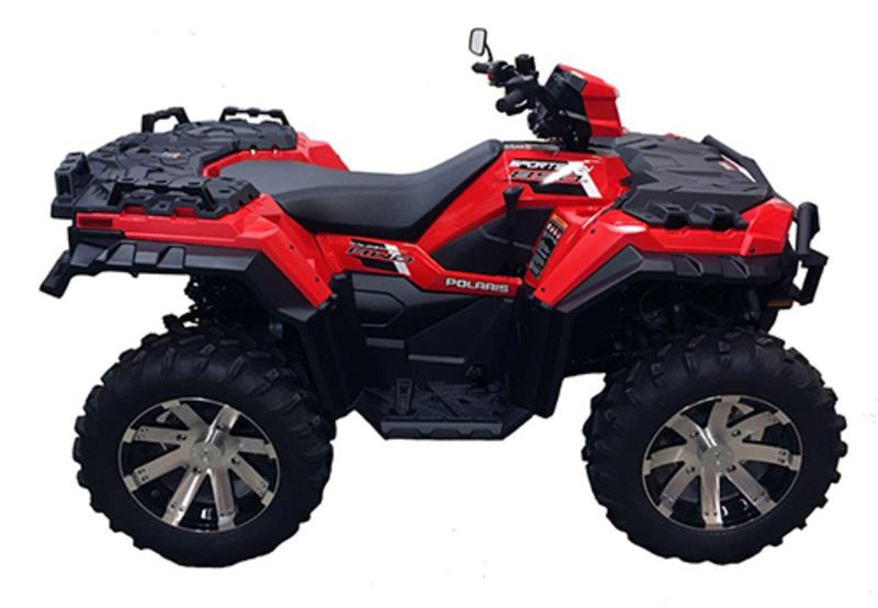 DIRECTION 2 Overfender Kit Schwarz Polaris Sportsman