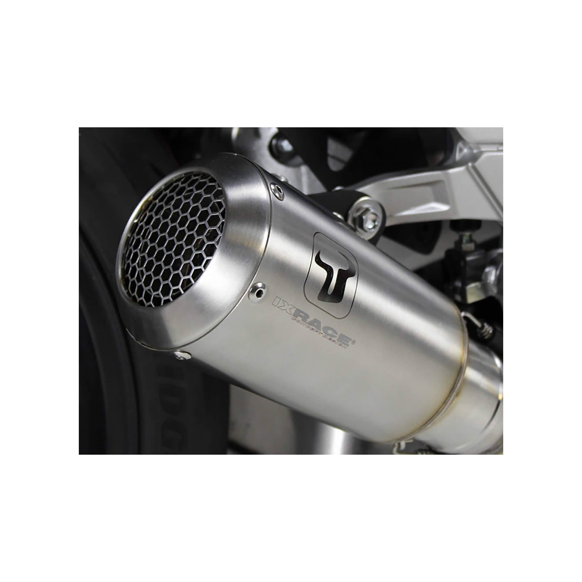 IXRACE IXRACE MK2 Edelstahl-Endtopf für Honda CB 750 HORNET, 23- (RH12) (Euro 5)