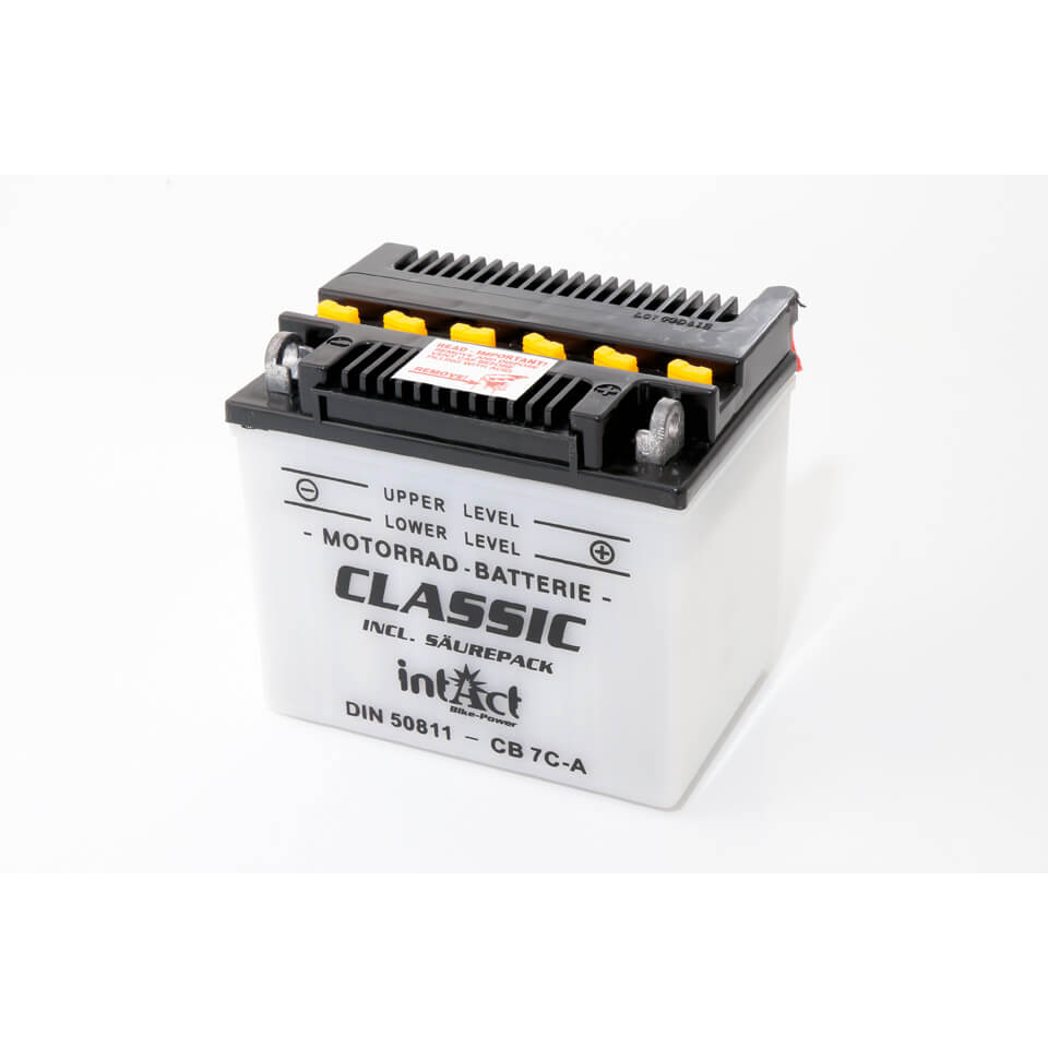 INTACT Bike Power Classic Batterie CB 7C-A mit Säurepack