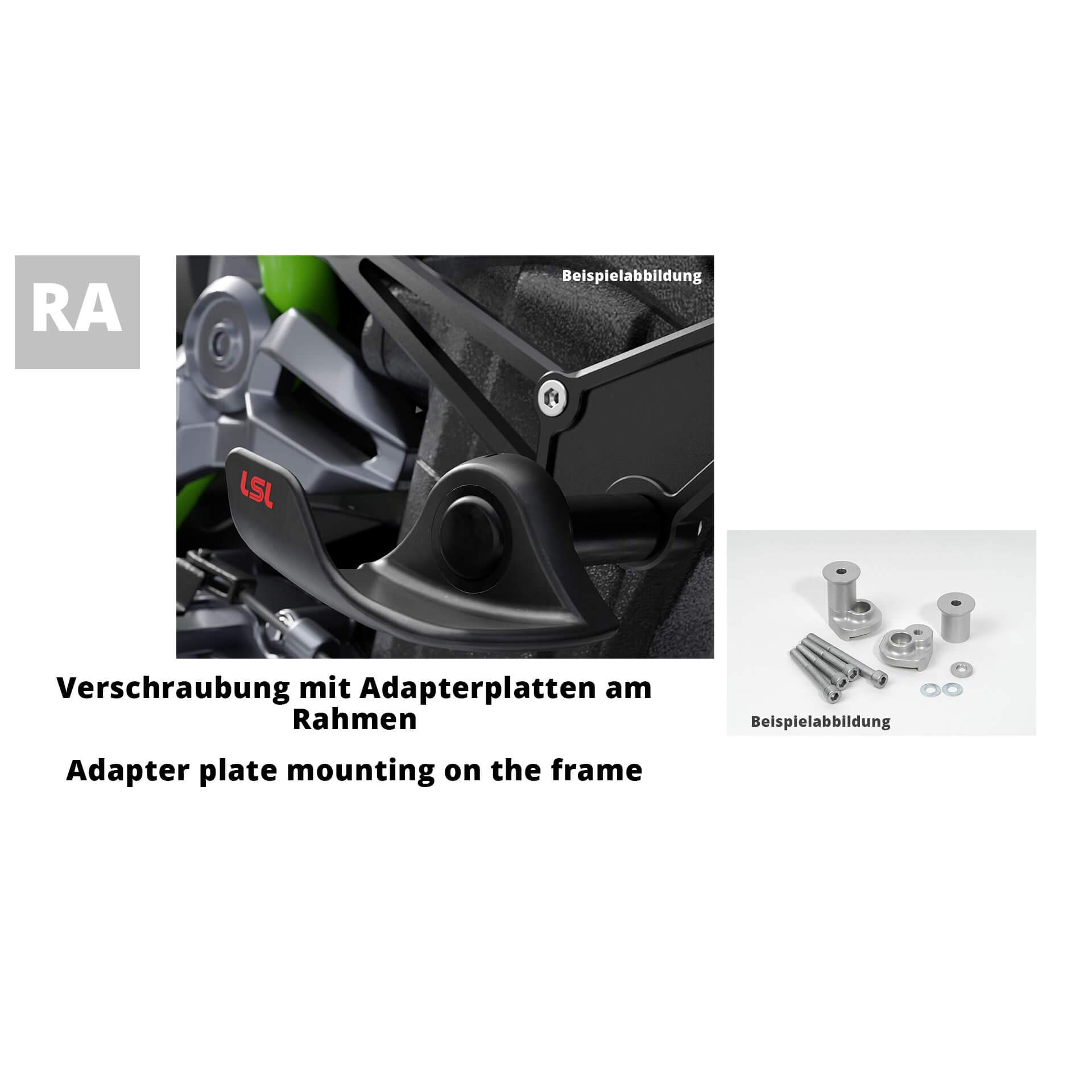 LSL Bremsseite SlideWing Kit 550A022.3, APRILIA RSV 4 R / Tuono V4 10-
