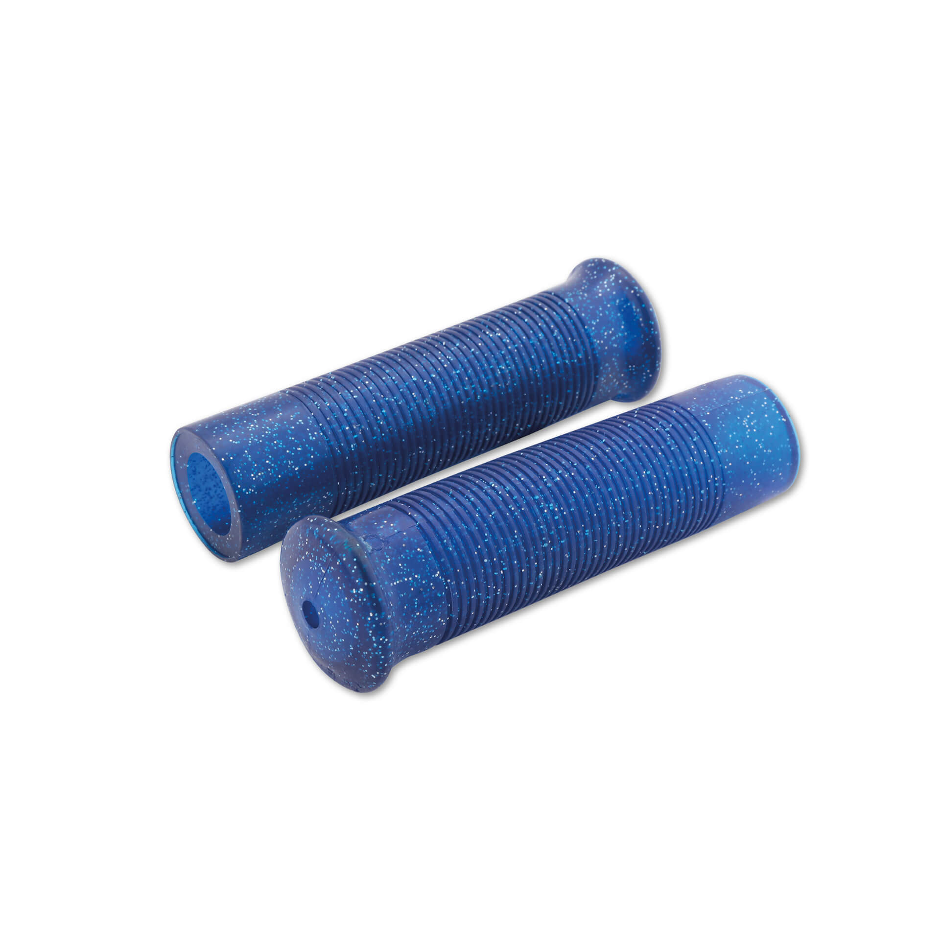 - Kein Hersteller - Lenkergriffe Custom Retrostyle für 7/8 Zoll Lenker (22mm) in blau metalflake