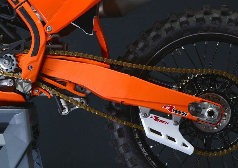 RACETECH Schwingenprotektor Orange