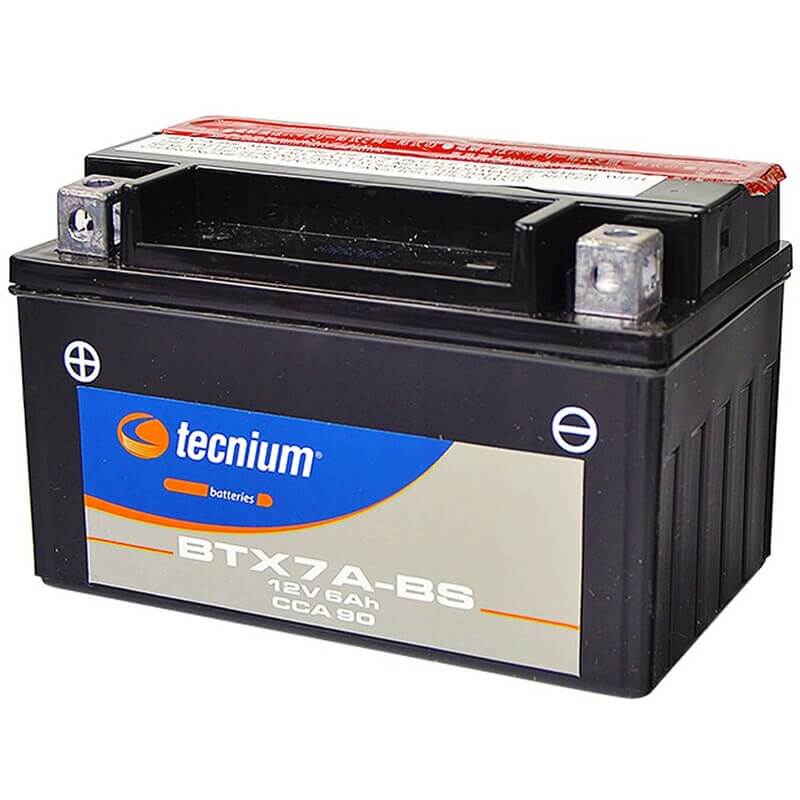 tecnium AGM Batterie mit Säurepack - BTX7A-BS
