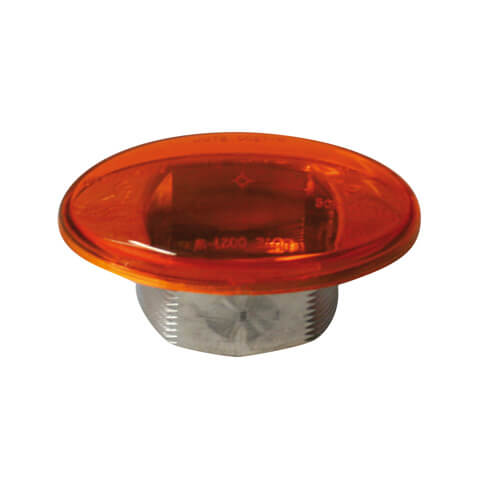 - Kein Hersteller - Blinkerglas für Mini-Verkleidungsblinker 203-410, gelb