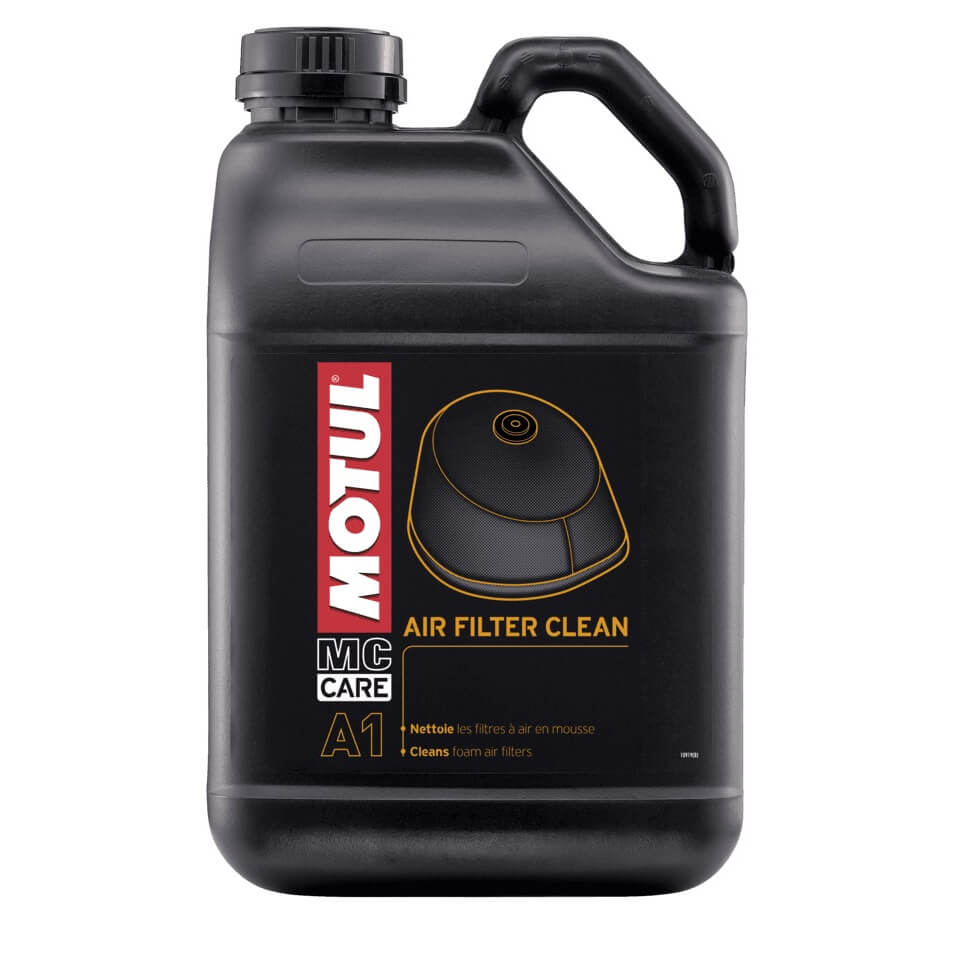 MOTUL MC CARE A1 AIR FILTER CLEAN, Spezialreiniger für Schaumstoff-Luftfilter, 5L