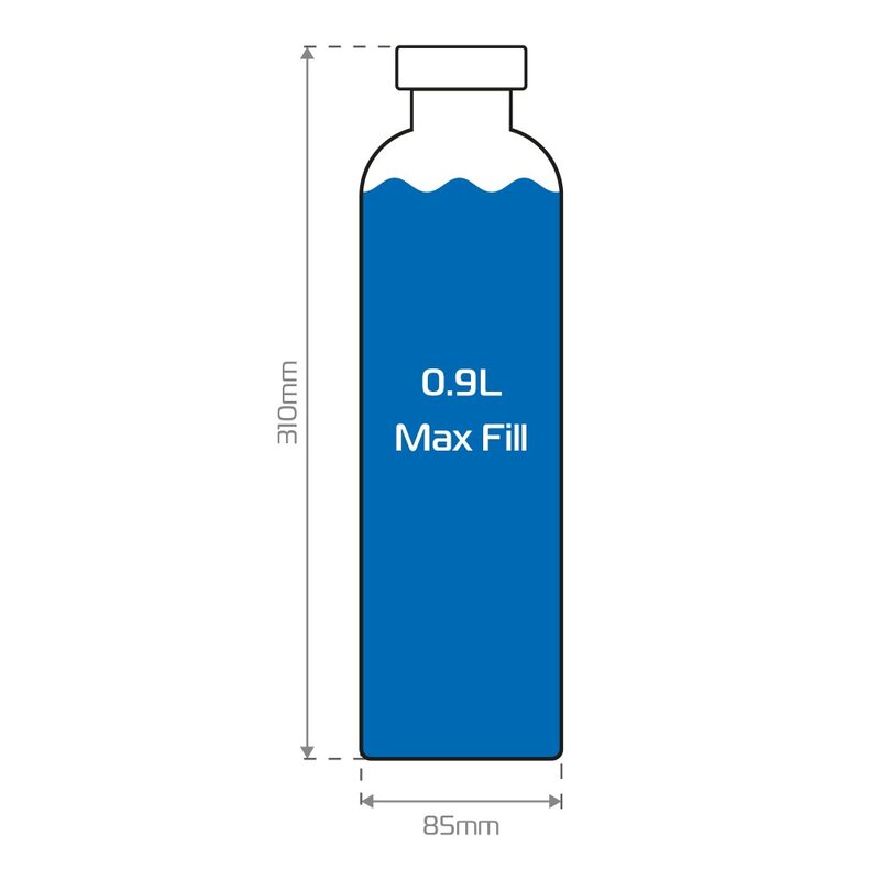 OXFORD Aqua 1.0L Isolierflasche